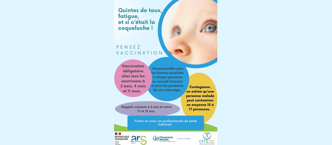 Vaccination contre la coqueluche